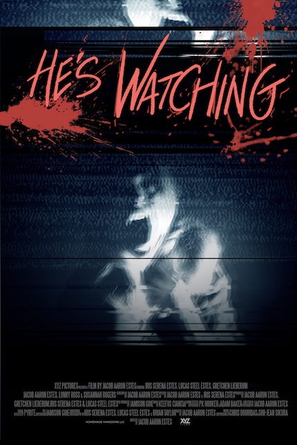 Exclusive Debut: HE'S WATCHING Alt Poster - Kids Screaming by Jay Martin